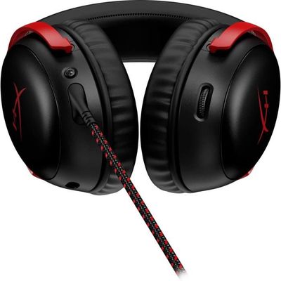 Casque Gamer Filaire - HyperX Cloud III - pour PC & console - Noir/Rouge – Image 5