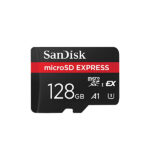 Carte mémoire microSD SanDisk Express - 128 Go Compatible avec Nintendo Switch 2 PCIe Gen 3 Vitesse allant jusqu’à 880MB/s