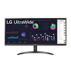 Moniteur 34 pouces 21:9 LG - 34WQ500-B - UltraWide Full HD IPS avec AMD FreeSyn et réduction du Flou de Mouvement de 1 ms - Taux de rafraîchissement 100 Hz - Résolution 2560 x 1080