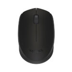 Logitech M171 Souris Sans Fil pour PC, Mac, Ordinateur portable, 2,4 GHz avec Mini-récepteur USB, Suivi Optique, Autonomie de Piles de 12 mois, Ambidextre - Noire