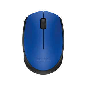 Logitech M171 Souris Sans Fil pour PC, Mac, Ordinateur portable, 2,4 GHz avec Mini-récepteur USB, Suivi Optique, Autonomie de Piles de 12 mois, Ambidextre - Bleu/Noir