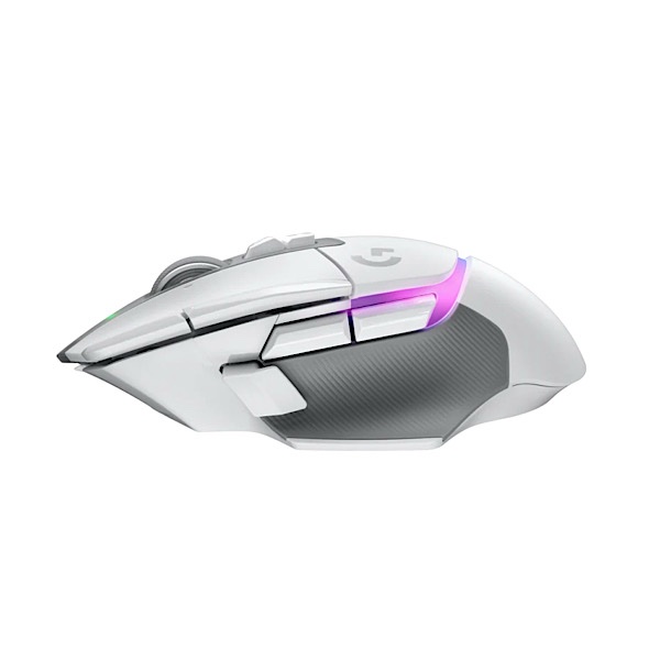 Logitech G G502 X PLUS LIGHTSPEED Souris Gaming RVB Sans Fil - Souris optique boutons hybrides LIGHTFORCE, LIGHTSYNC RVB, Capteur gaming HERO 25K, Compatible avec PC - macOS/Windows - Blanc – Image 5