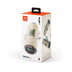 JBL Flip 7 – Enceinte portable sans fil Bluetooth 5.4, 35W, Etanche (IP68), Autonomie 16 heures, Sable