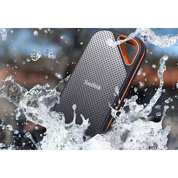 SanDisk Extreme Portable SSD - 2 To - Disque dur externe - 2000 MB/s - USB 3.2 Gen 2 – Image 3