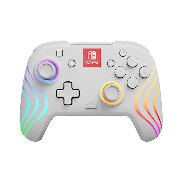 Manette sans fil Afterglow Wave officielle pour Nintendo Switch – Blanc – Image 2
