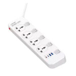 LDNIO SC4408C Multiprise - Prise d'extension 4 AC et 4 USB bande de puissance Plug UE