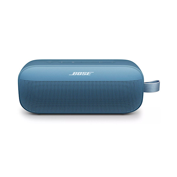 BOSE SoundLink Flex II (2e génération)- Enceinte portable avec microphone intégré, Bluetooth 5.3, 12h d’autonomie, Étanchéité IP67, Réduction de l’écho – Bleu crépuscule – Image 2