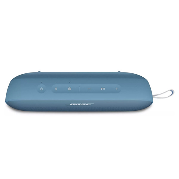 BOSE SoundLink Flex II (2e génération)- Enceinte portable avec microphone intégré, Bluetooth 5.3, 12h d’autonomie, Étanchéité IP67, Réduction de l’écho – Bleu crépuscule – Image 4