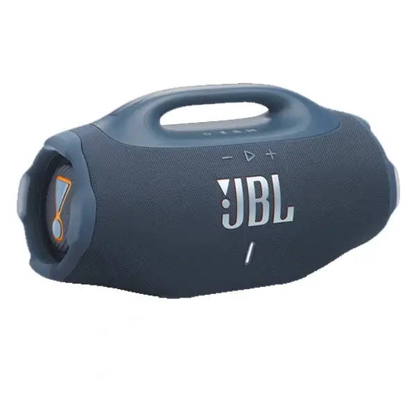 JBL BOOMBOX 4 – Enceinte Bluetooth Portable, Son JBL Pro, AI Sound Boost, étanchéité et résistance à la poussière IP68, jusqu’à 34 h d’autonomie, Connexion Multi-Enceintes Auracast, Bleu