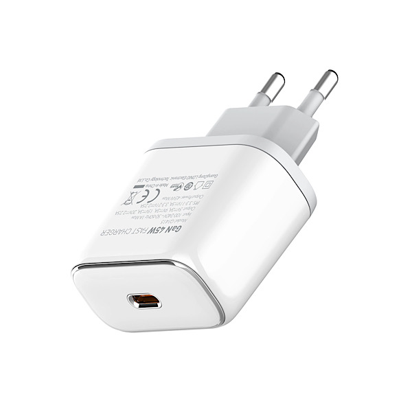 LDNIO Q1415 - Boitier de charge rapide 45W Type C (Câble offert USB-C vers USB-C) – Image 2