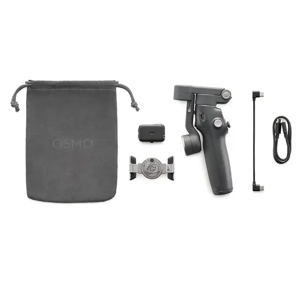 DJI Osmo Mobile 8 – Stabilisateur gimbal pour smartphone, Pliable, Attache magnétique, Portrait/Paysage, 10h d’autonomie, Bluetooth 5.3, Module multifonctionnel, Barre d’extension intégrée – Image 4