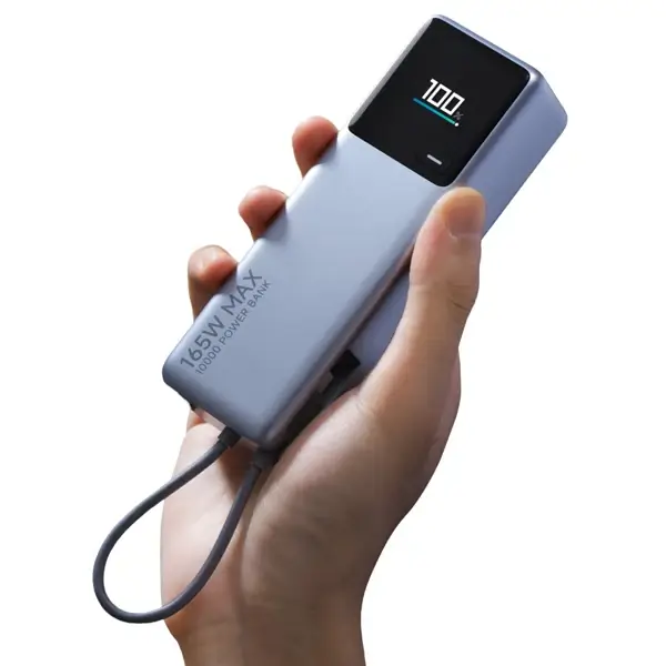 Powerbank Xiaomi 165W, 10000mAh, Charge PC & Smartphone, Ultra-Rapide avec Câble USB-C Intégré – Image 5