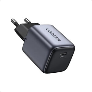 UGREEN Nexode 30W Chargeur USB C Rapide iPhone GaN Prise Secteur Compatible avec iPhone Pixel 9 8 Pro 7a Galaxy S iPad MacBook Air (Noir)