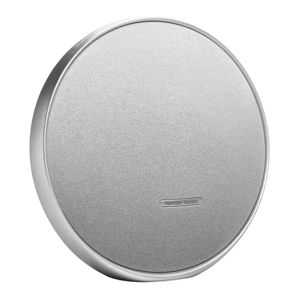 Harman Kardon Onyx Studio 9 – Enceinte sans fil, 50 Watts RMS, Bluetooth 5.3, Son stéréo, Autonomie 8h – Blanc