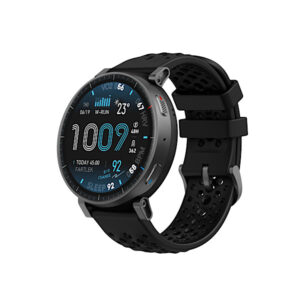 Amazfit Active Max – Montre connectée, Jusqu’à 25J d’autonomie, 4Go de stockages, Écran Amoled 1,5″, Coaching par IA, Contrôle vocal, Écran tactile