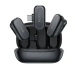 Micro cravate sans fil Mini Lavalier Mic Yesido – 6h d’autonomie, Ports Type-C, 50m, Réduction de bruit AI – KR22