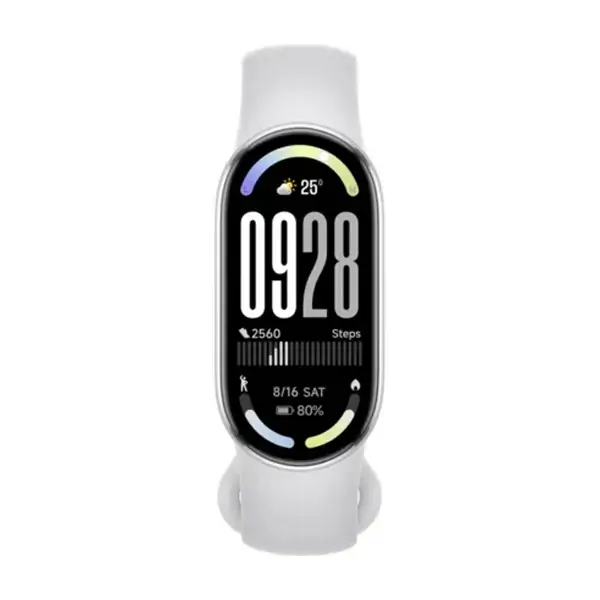 Xiaomi Mi Smart Band 10 – Année 2025 – Écran AMOLED 1,72″ – Autonomie 21 jours – BT 5.4 – Écran tactile – Suivi multisports – Moniteur de fréquence cardiaque, Blanc