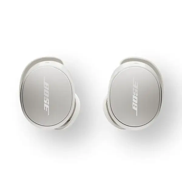 Bose QuietComfort Earbuds 2e Génération - Écouteurs sans fil, 8,5h d’autonomie – Réduction de bruit – Modes d’écoute multiples – Blanc Fumée