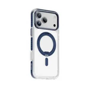 Coque pour iPhone 17 Pro - coque de téléphone avec support pliable, Green Lion Southend – Étui Southend MagSafe – Anti traces de doigts – Anti-rayures – GNSTMG17PBL