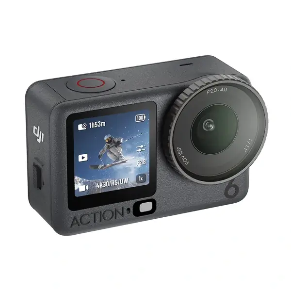 DJI Osmo Action 6 Aventure Combo – Caméra sportive étanche 4K HDR, 50Go, 4h d’autonomie, Double écran tactile, Wifi 6 , BT 5.1 – Image 2