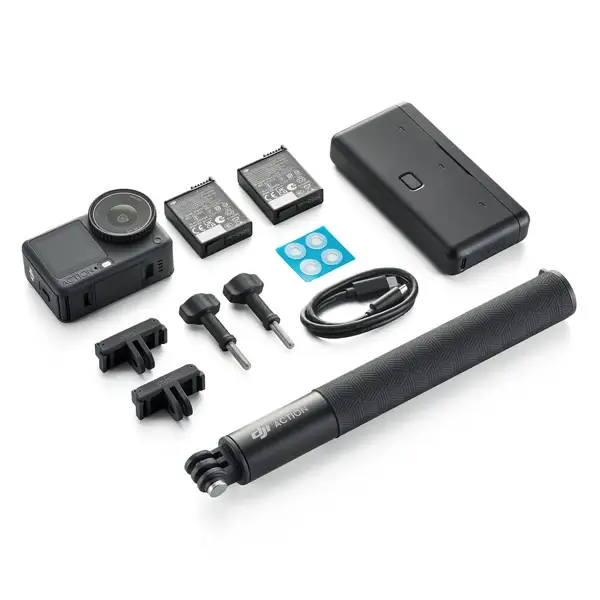 DJI Osmo Action 6 Aventure Combo – Caméra sportive étanche 4K HDR, 50Go, 4h d’autonomie, Double écran tactile, Wifi 6 , BT 5.1 – Image 4