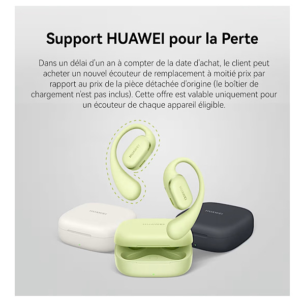 HUAWEI FreeArc - Ecouteurs Ouverts, écouteurs sans Fil, Jusqu'à 28 h d'autonomie, Résistants à l'eau IP57, Ecouteurs pour Le Sport, Appels Ultra Stables, avec iOS, Android et Windows, Gris – Image 2