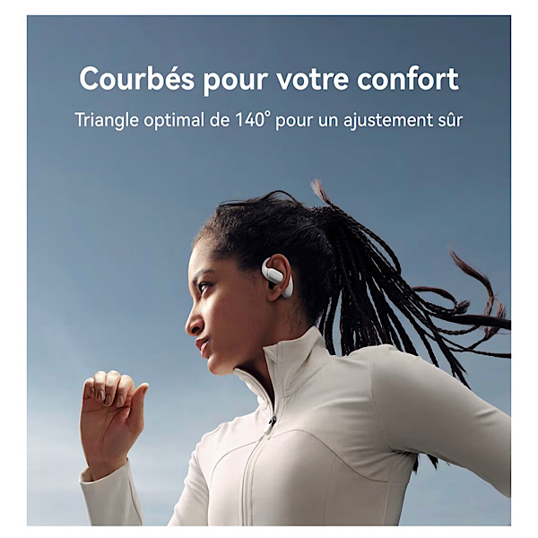 HUAWEI FreeArc - Ecouteurs Ouverts, écouteurs sans Fil, Jusqu'à 28 h d'autonomie, Résistants à l'eau IP57, Ecouteurs pour Le Sport, Appels Ultra Stables, avec iOS, Android et Windows, Gris – Image 3