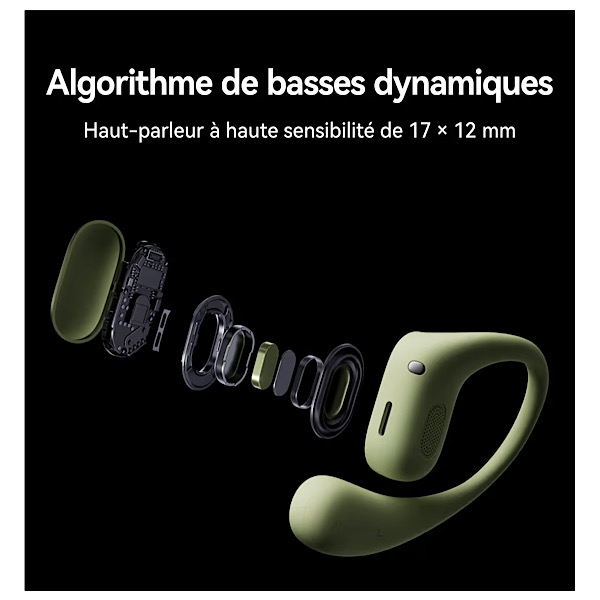 HUAWEI FreeArc - Ecouteurs Ouverts, écouteurs sans Fil, Jusqu'à 28 h d'autonomie, Résistants à l'eau IP57, Ecouteurs pour Le Sport, Appels Ultra Stables, avec iOS, Android et Windows, Gris – Image 5