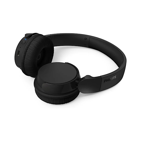 Philips TAH4209BK Casque sans Fil Supra-aural Bluetooth léger, 55 Heures d’autonomie, Recharge en 2 Heures Via USB-C - Noir – Image 2