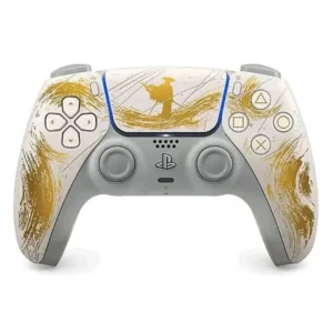 Sony DualSense Manette sans-fil PS5, Edition limitée Ghost of Yotei Gold