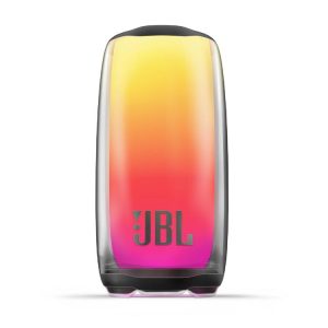 JBL Pulse 5 | Enceinte Bluetooth portable avec effets lumineux, autonomie de 12 heures, résistant à la poussière et à l'eau - norme IP67, Noir