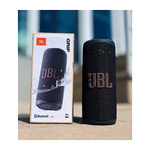 JBL GRIP (Comme Neuf, En très bon État) - Enceinte bluetooth portable avec lumière ambiante intégrée, 16W, 14h d’autonomie, BT 5.4, IP68, AI Sound Boost - Noir
