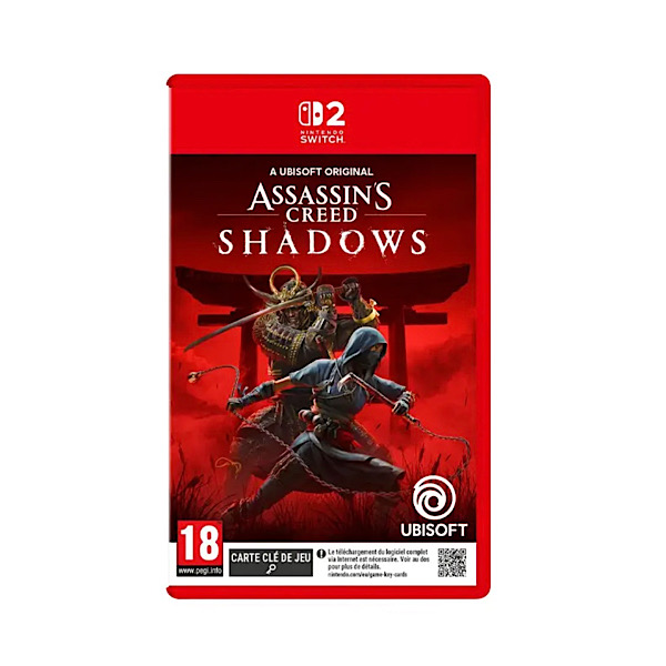 Assassin's Creed Shadows - Jeu Nintendo Switch 2 – Code jeu à télécharger