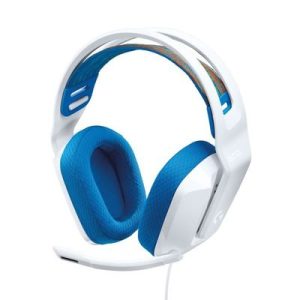 Logitech G G335 Casque Gamer Filaire, avec Micro, Prise Audio 3,5 mm, Ecouteurs Mousse à Mémoire de Forme, Léger, Compatible avec PC, PlayStation, Xbox, Nintendo Switch & Switch 2 - Blanc