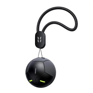 UGREEN FineTrack 2 Finder Tag Design Football, Traceur Fonctionne avec Find My iOS Localisateur d'Objets Bluetooth pour Clés, Valises, Portefeuilles étanche - noir