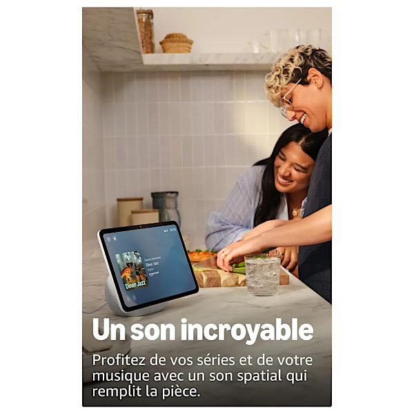 Amazon Echo Show 11 (nouvelle génération) : écran Full HD 11" aux couleurs éclatantes avec affichage plus grand, son spatial et Alexa (graphite) – Image 6