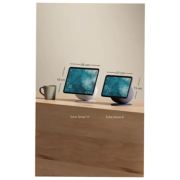 Amazon Echo Show 11 (nouvelle génération) : écran Full HD 11" aux couleurs éclatantes avec affichage plus grand, son spatial et Alexa (graphite) – Image 7