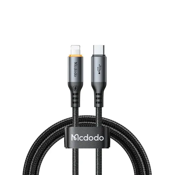 Câble de charge Mcdodo Cab Luma – 36W – Type-c vers Lightning pour iPhone – 1.2m – Arrêt de charge automatique – CA-0870