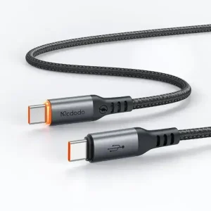 Câble de charge Mcdodo Cab Smart – 100W – Type-c vers type-c – 1.2m – Arrêt automatique – CA-2040