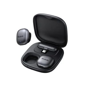 Micro-cravate Mcdodo ClearSync  MP-5451 – 2TX et 1RX, 8h d’autonomie, Connecteur type-C, transmission allant jusqu’à 50m
