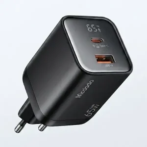 Boitier de charge Mcdodo Cube Power – 65W – 1 port USB et 1 port Type-C intégrés – CH-8590
