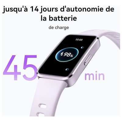 Huawei Band 10 Noir - Bracelet connecté, 14 jours d’autonomie, Bluetooth, Écran AMOLED 1,47″, 5 ATM, résistant à l’eau – Image 7