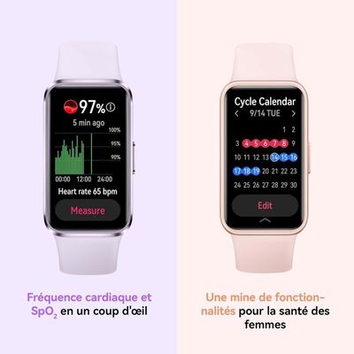 Huawei Band 10 Noir - Bracelet connecté, 14 jours d’autonomie, Bluetooth, Écran AMOLED 1,47″, 5 ATM, résistant à l’eau – Image 8