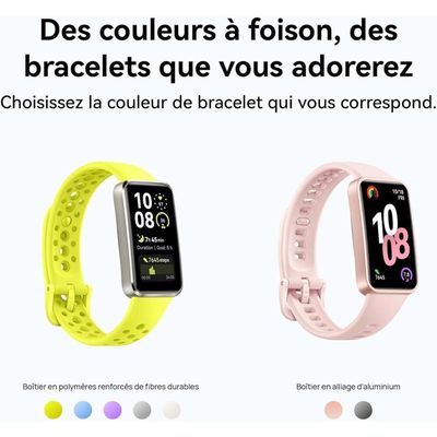 Huawei Band 10 Noir - Bracelet connecté, 14 jours d’autonomie, Bluetooth, Écran AMOLED 1,47″, 5 ATM, résistant à l’eau – Image 9