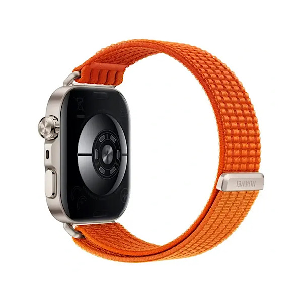 HUAWEI Watch FIT 5 Pro Montre connectée, GPS, ECG, Écran AMOLED de 1,92'' Verre saphir, Grande autonomie, Résistance à l'eau 5 ATM, NFC, Suivi sportif & santé, Fonctionne avec iOS & Android, Orange – Image 3