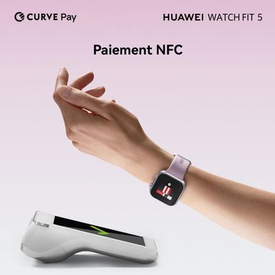 HUAWEI Watch FIT 5 Montre connectée, GPS, Écran AMOLED de 1,82'', NFC, Noir Suivi santé, Résistance à l'eau 5 ATM, Détection des chutes, Jusqu'à 10 jours d'autonomie, Fonctionne avec iOS et Android – Image 4