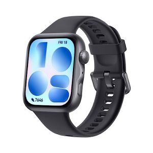 HUAWEI Watch FIT 5 Montre connectée, GPS, Écran AMOLED de 1,82'', NFC, Noir Suivi santé, Résistance à l'eau 5 ATM, Détection des chutes, Jusqu'à 10 jours d'autonomie, Fonctionne avec iOS et Android