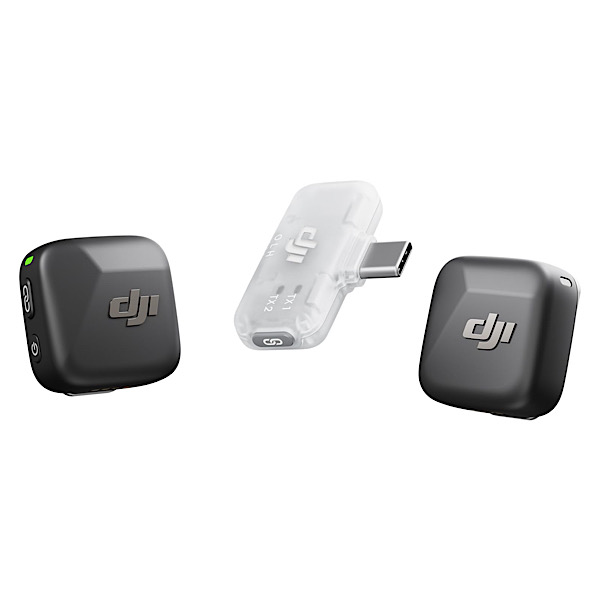 DJI Mic Mini, kit mobile 2 émetteurs + récepteur USB-C