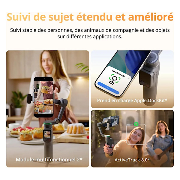 DJI Osmo Mobile 8P, stabilisateur smartphone 3 axes – Image 3