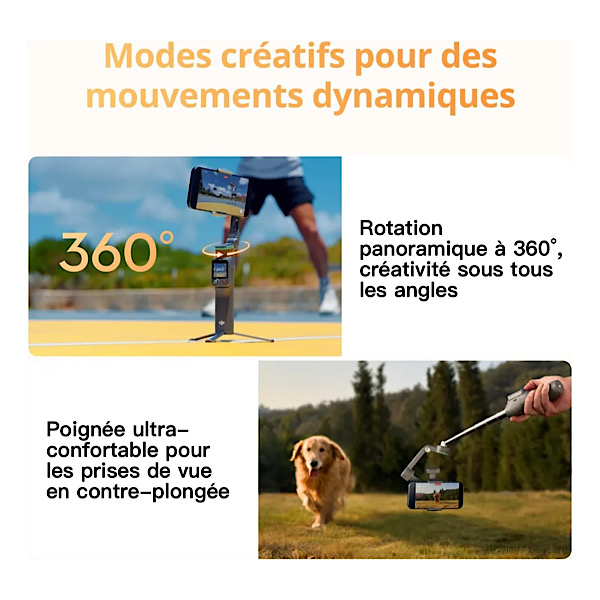 DJI Osmo Mobile 8P, stabilisateur smartphone 3 axes – Image 5